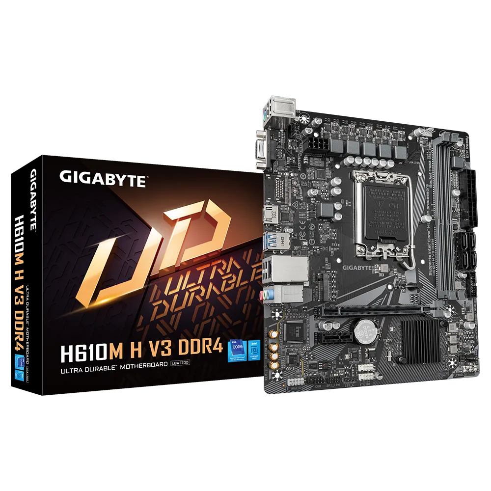 לוח אם GIGABYTE H610M H V3 DDR4 