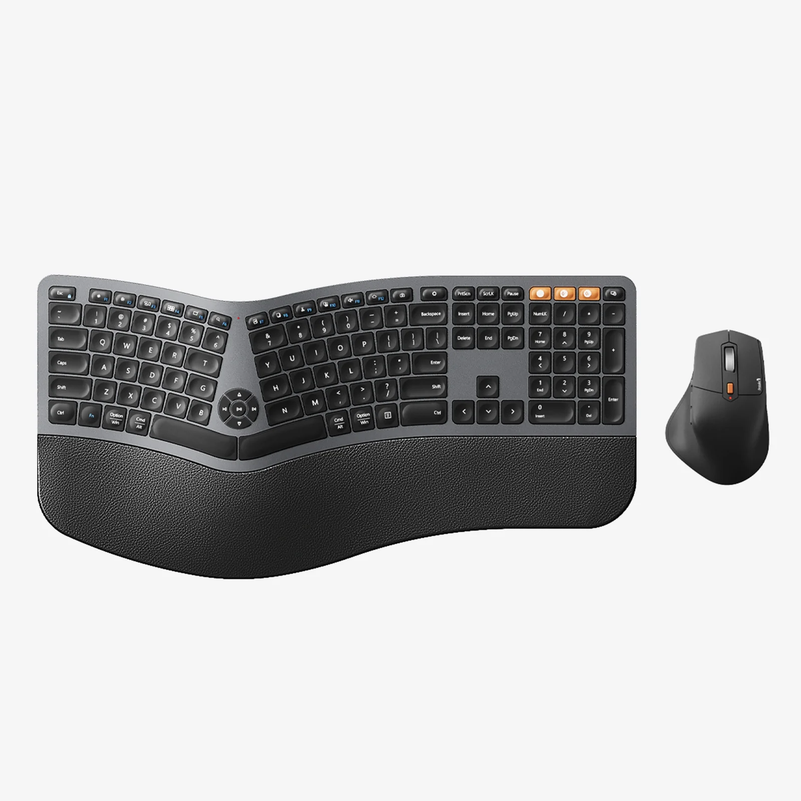 סט מקלדת ועכבר ארגונומי ProtoArc EKM01 Plus Ergonomic Keyboard Mouse Combo 