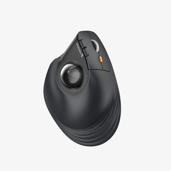 עכבר טרקבול ארגונומי ProtoArc EM05 NL Ergonomic Vertical Wireless Trackball Mouse 