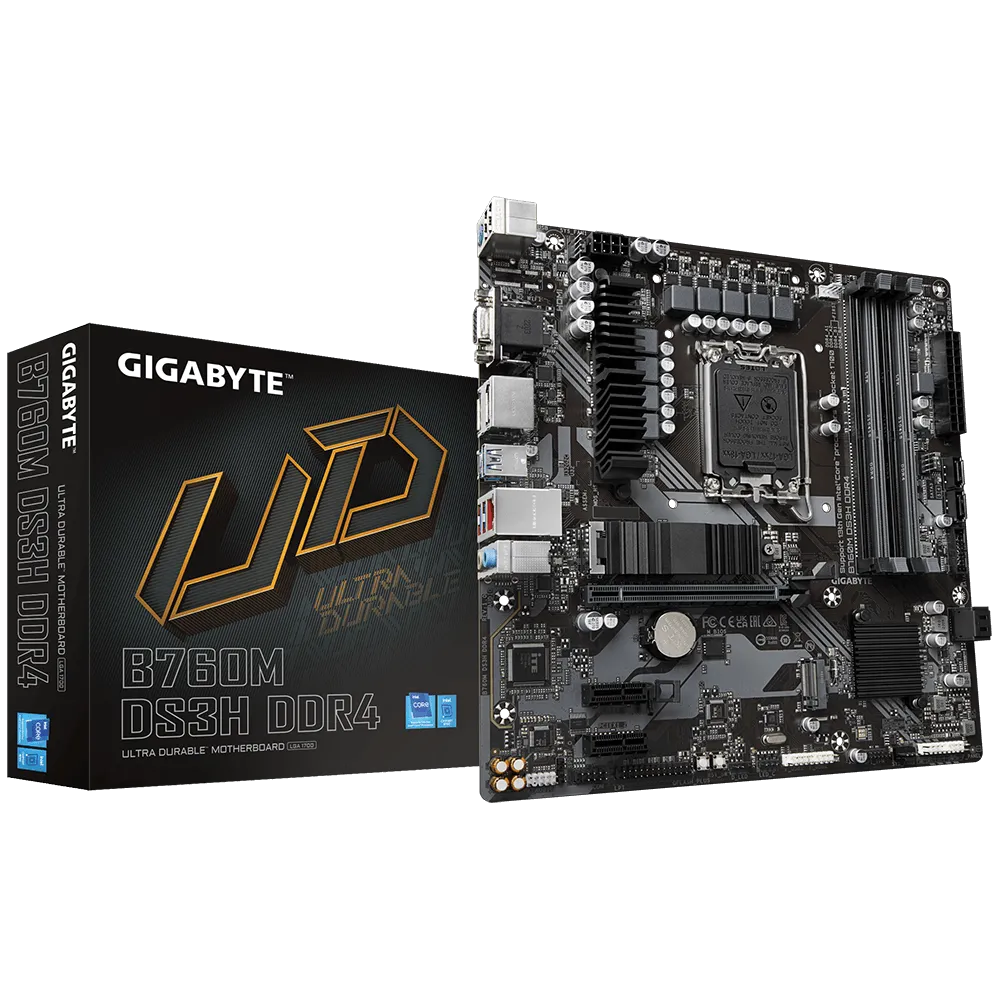 לוח אם Gigabyte B760M DS3H DDR4