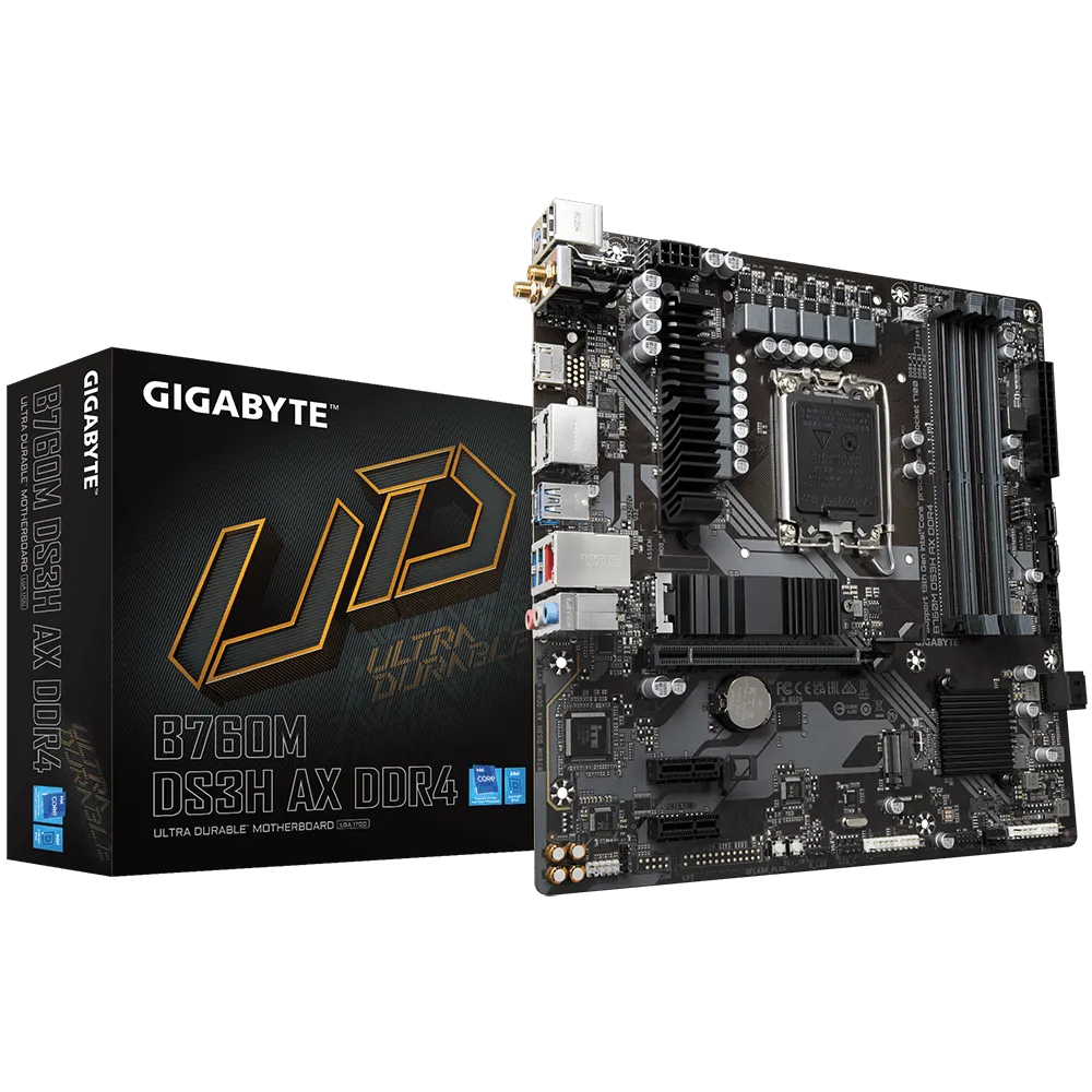 לוח אם Gigabyte B760M DS3H AX DDR4