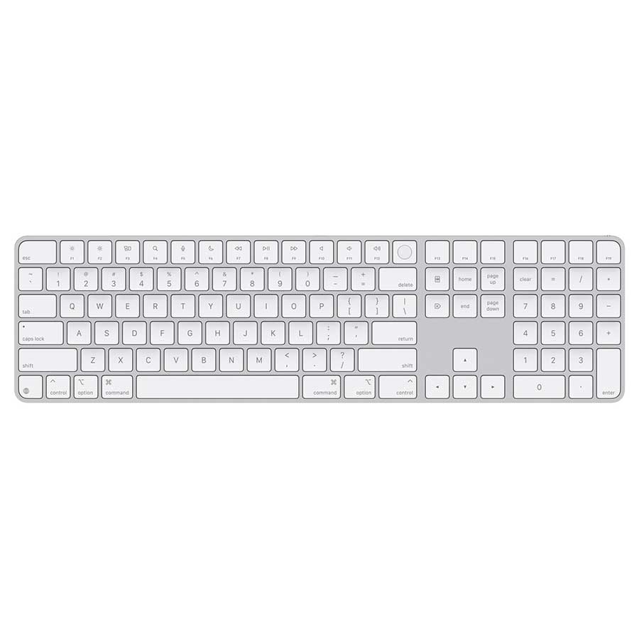 מקלדת Apple Magic Keyboard with Touch ID and Numeric Keypad