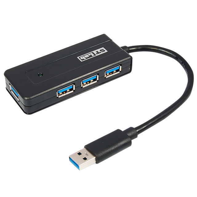 מפצל STLAB U-930 USB 3.0 4-Port Hub