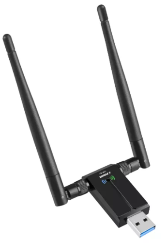 כרטיס רשת אלחוטי EZCOOL UWF-901 Dual-Band 1300Mbps