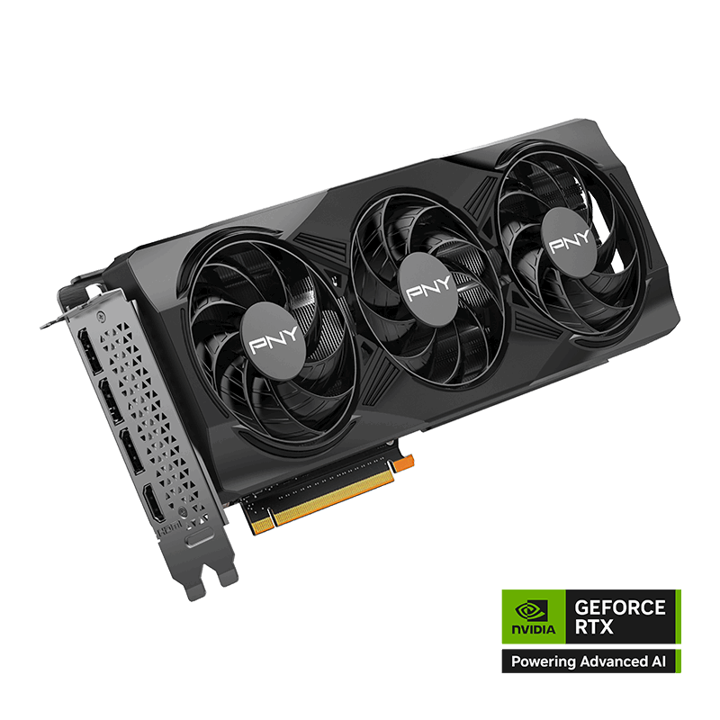 כרטיס מסך PNY GeForce RTX 5070 12GB Overclocked Triple Fan GPU