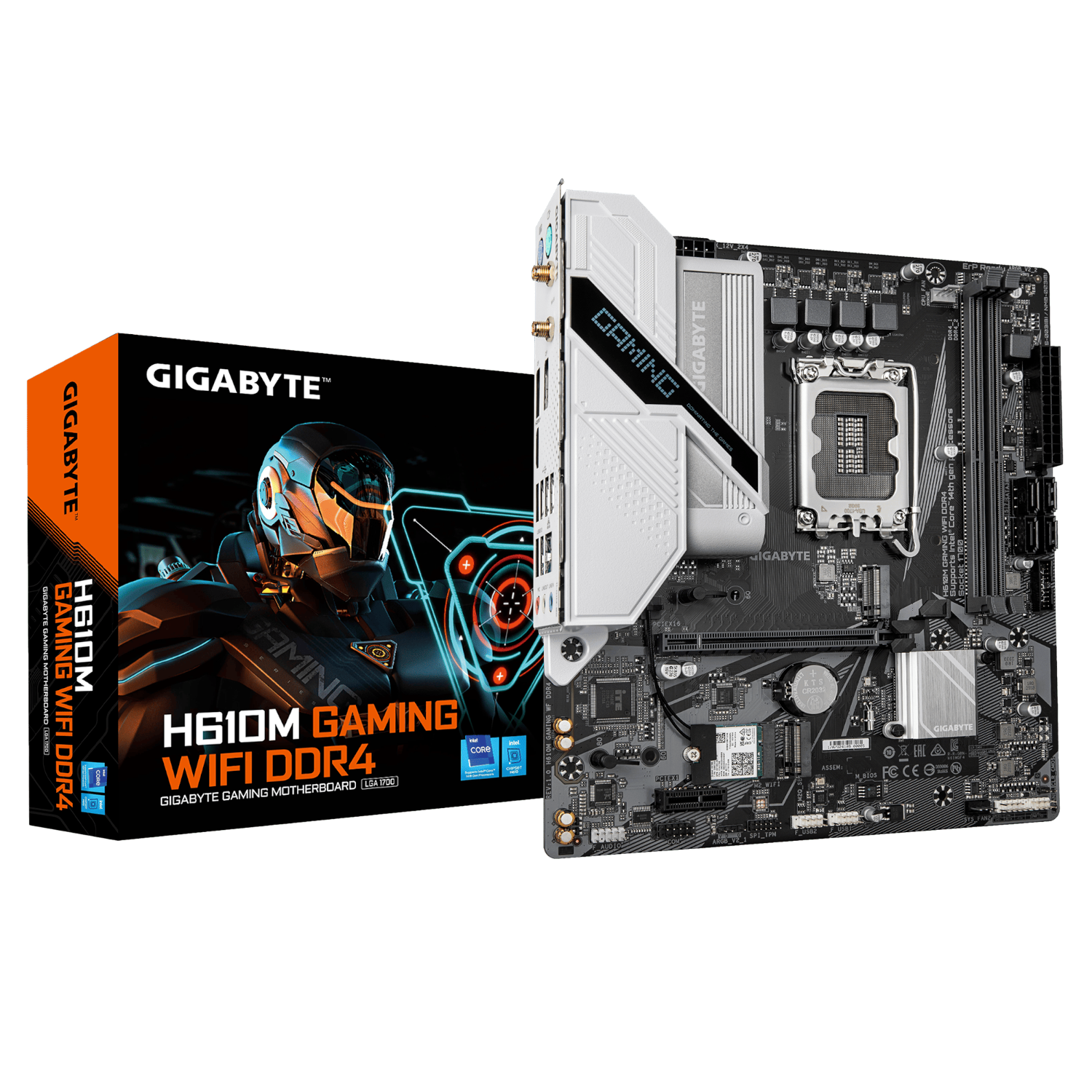 לוח ראשי GigaByte H610M GAMING WIFI DDR4 -  Socket 1700