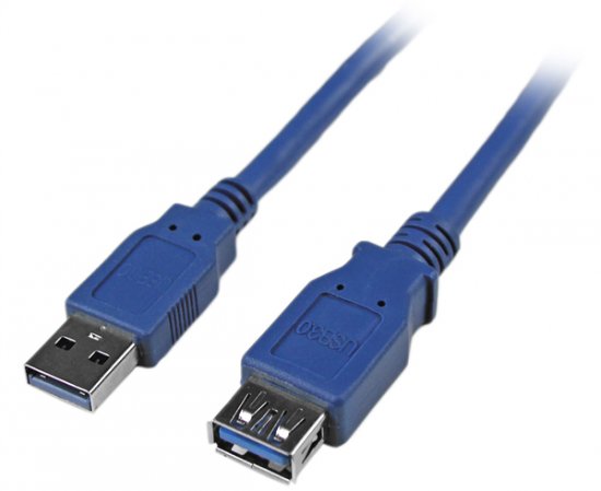 כבל מאריך GoldTouch  USB 3.0 A Male To A Female 1M