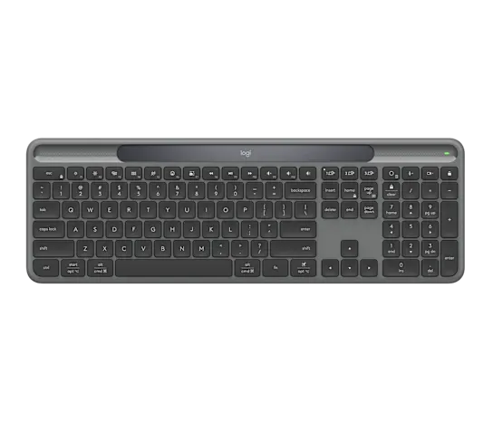 מקלדת אלחוטית Logitech Signature Slim Solar+ wireless keyboard K980