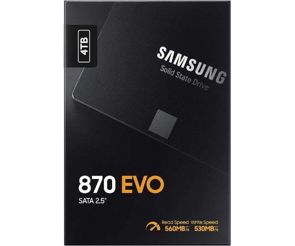 דיסק קשיח SAMSUNG EVO 870 4TB 2.5 SSD SATA III