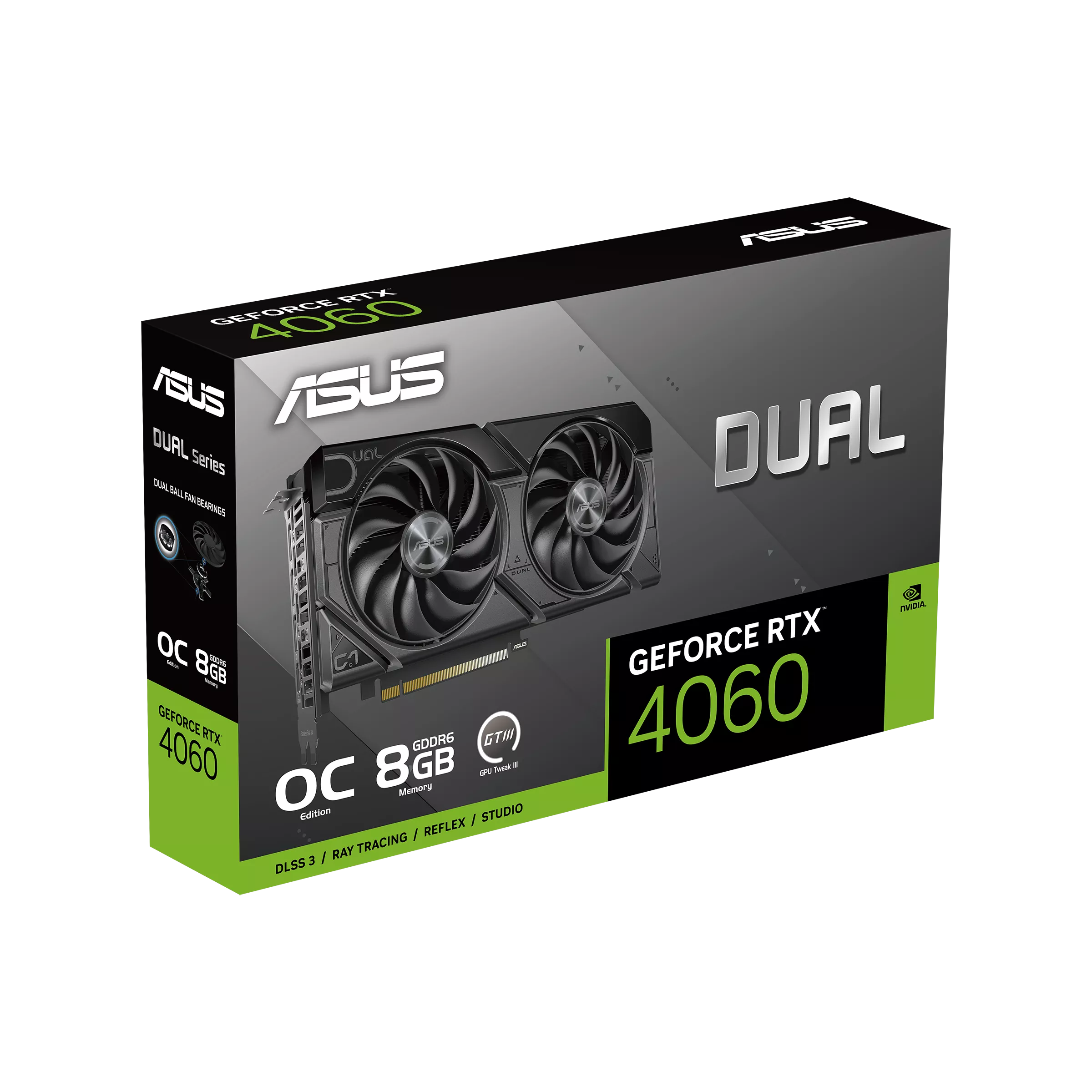 כרטיס מסך ASUS GEFORCE RTX 4060-8G EVO OC Edition