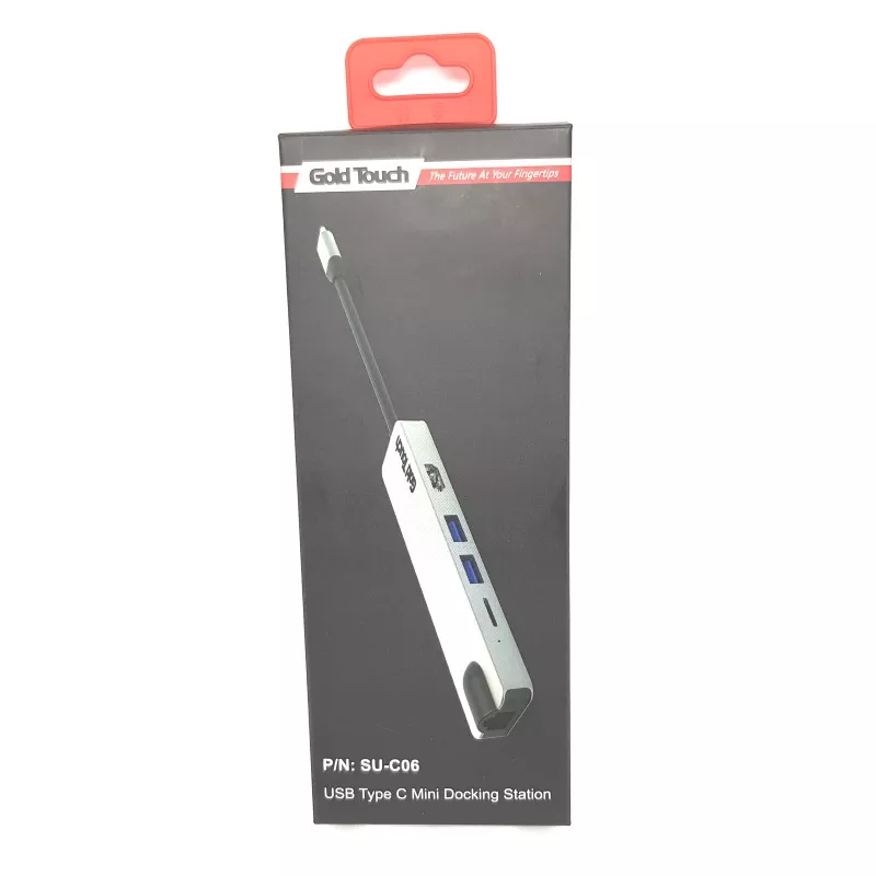 תחנת עגינה אוניברסלית GoldTouch USB Type C SU-C06