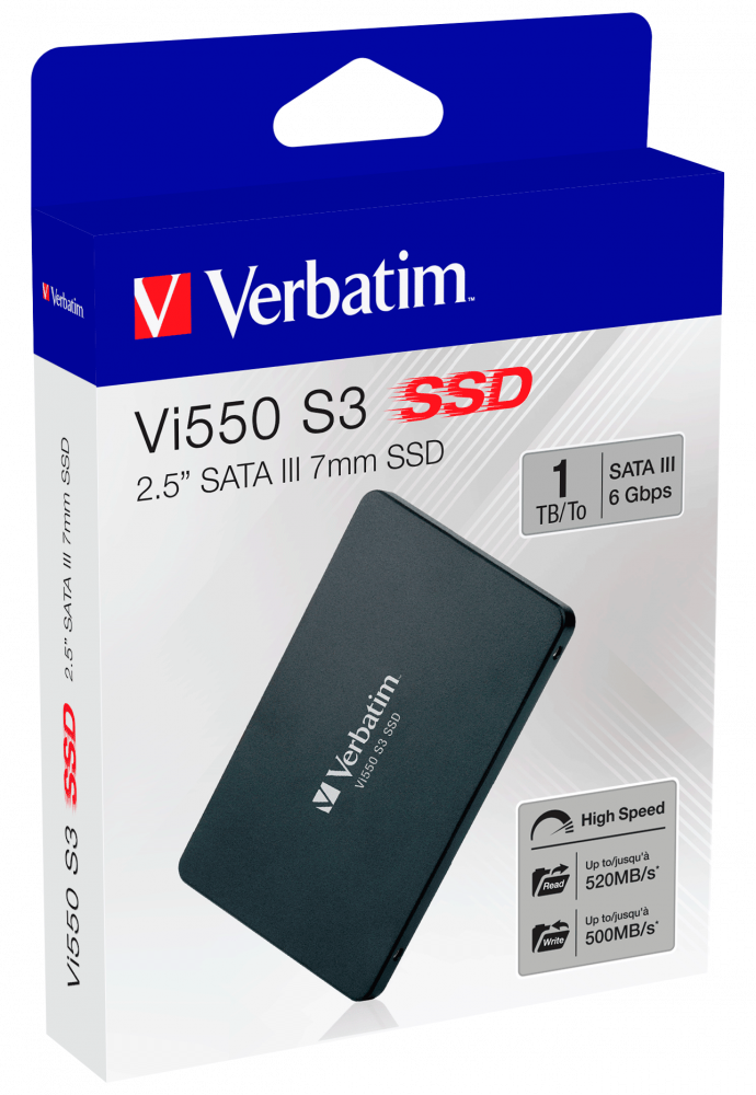 דיסק קשיח Verbatim Vi550 S3 2.5" SSD 1TB