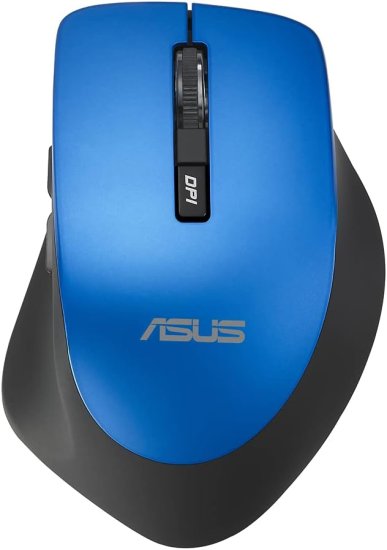 עכבר אלחוטי ASUS WT425 MOUSE 1600DPI 2.4GH BLUE