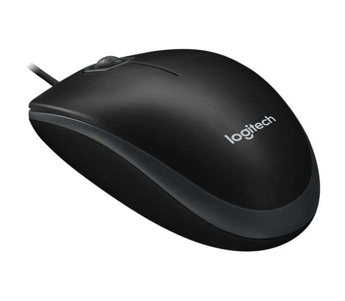 עכבר אופטי Logitech B100 - USB Black