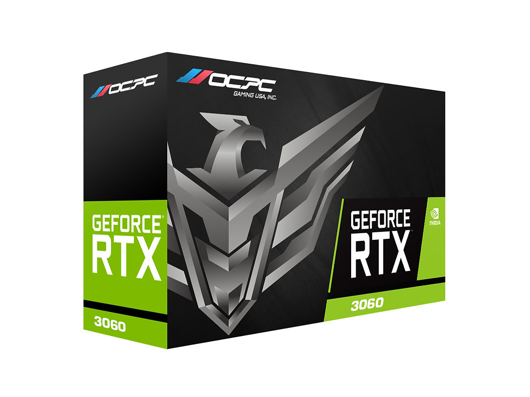 כרטיס מסך OCPC GEFORCE RTX 3060  12GB  DDR6