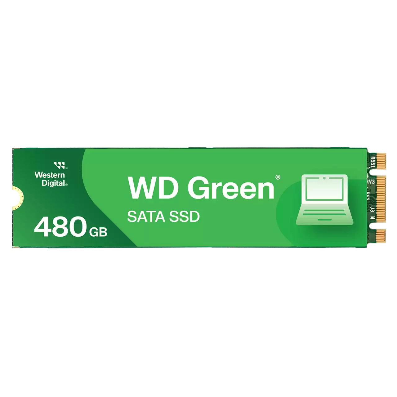 דיסק קשיח Western Digital Green SATA SSD M.2 2280 - 480GB