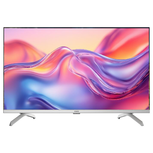 טלוויזה חכמה לבנה CHIQ L43QM9GPW - 43" QLED FHD Google TV