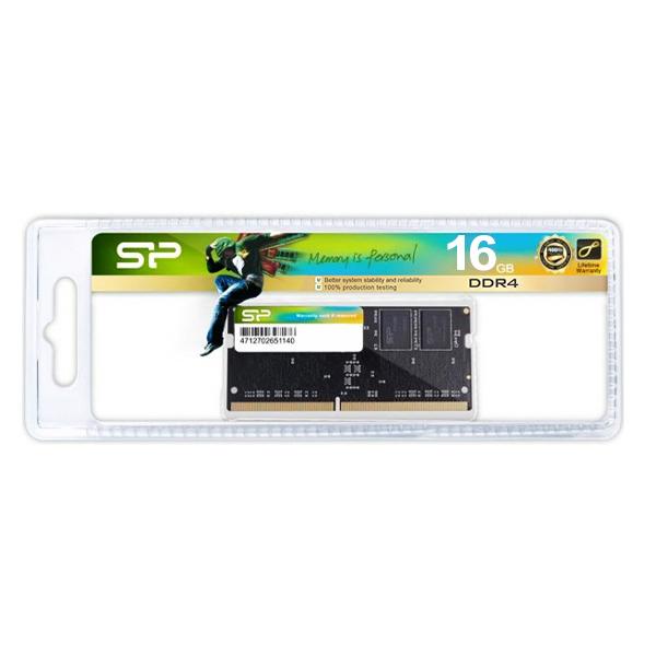 זיכרון Silicon-Power 16G SO-Dimm DDR 4 2666MHZ 1.2V SP016GBSFU266X02