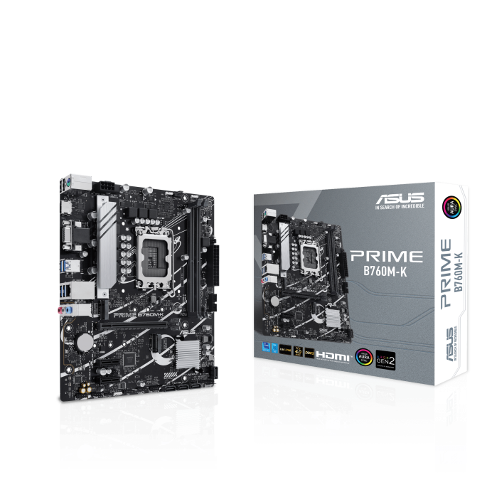 לוח ראשי ASUS PRIME B760M-K LGA1700 90MB1FI0-M1EAY0