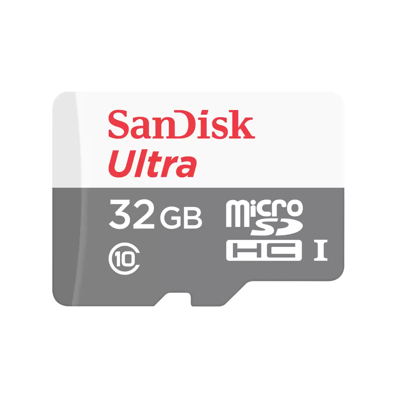 כרטיס זיכרון SanDisk Ultra MicroSD 32GB Class10 100MB/s SDSQUNR-032G-GN3MN