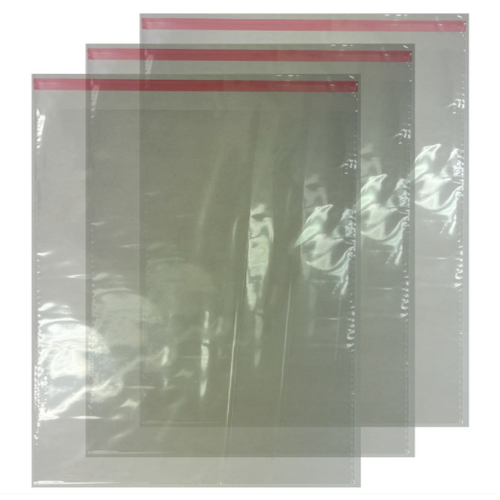 שקית צלופן עם פס הדבקה 50X60 ס"מ 25 יח'