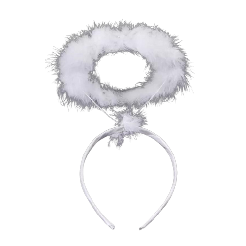 קשת תחפושת מלאך - לבן