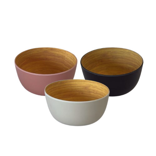 קערה מלמין עץ קטנה - צבע משתנה