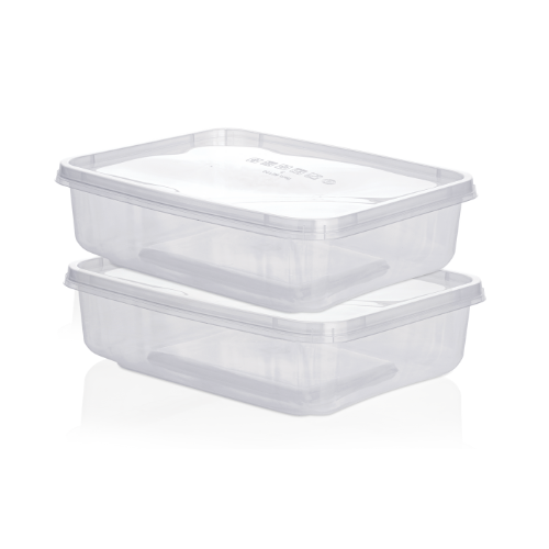 8 יח' מיכל 1 ליטר + מכסה