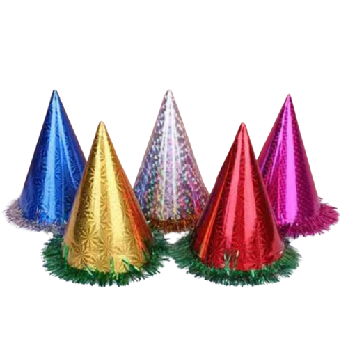 כובע קונוס פרנזים 24 ס"מ - צבע משתנה