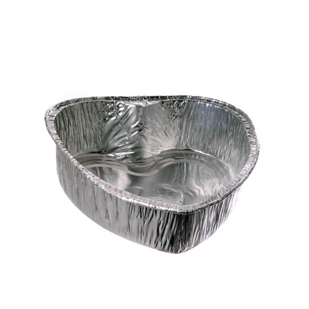 6 יח' תבנית אלומיניום בצורת לב - קטן