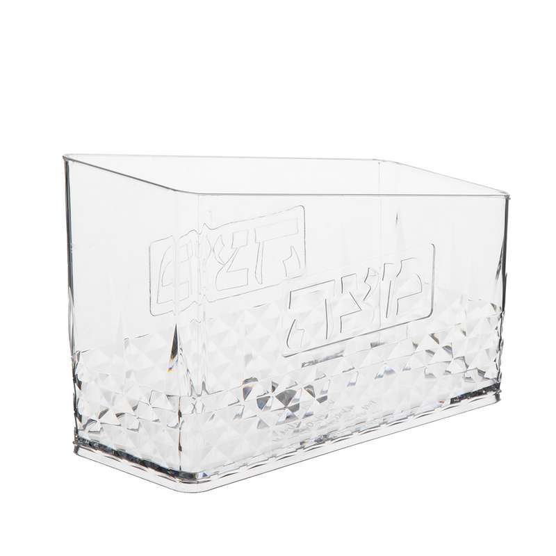 כלי פלסטיק למצות - שקוף