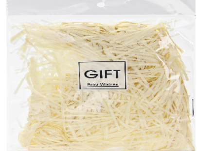 נייר גרוס למילוי משלוח מנות פורים - קרם