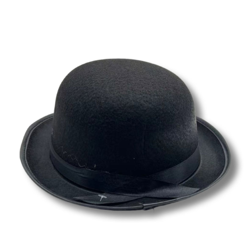 כובע צ'פלין לפורים - שחור