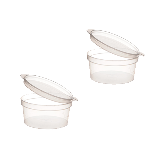  גביע רוטב 30cc עם מכסה 50 יח