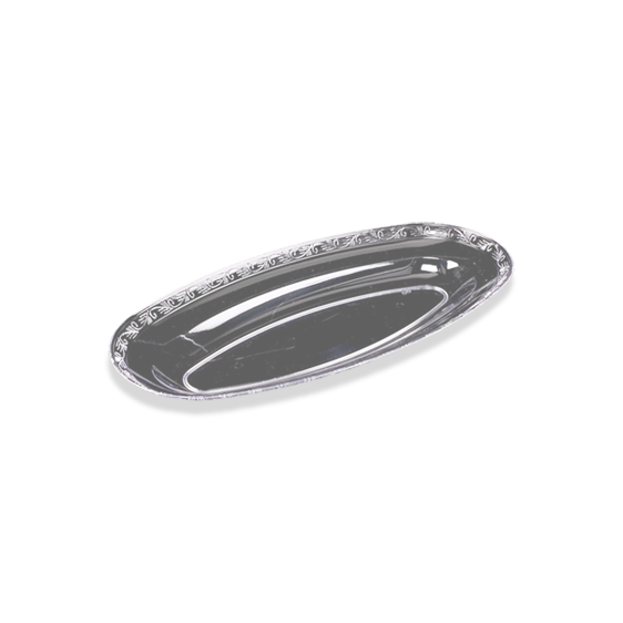 מגש קריסטל אובלי 32 ס'מ