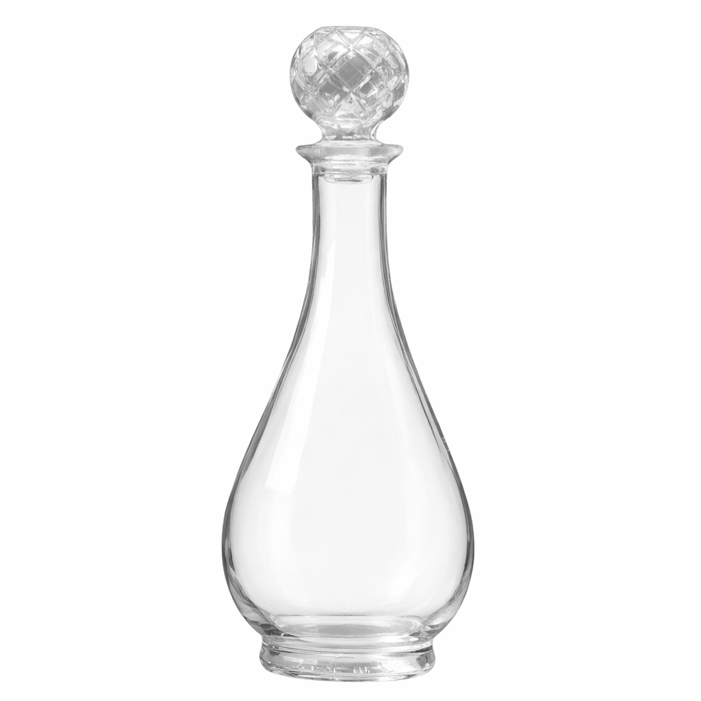 בקבוק זכוכית מעוצב ליין