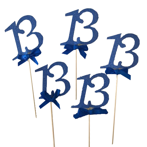 קייסם לקאפקייקס בר מצווה - כחול