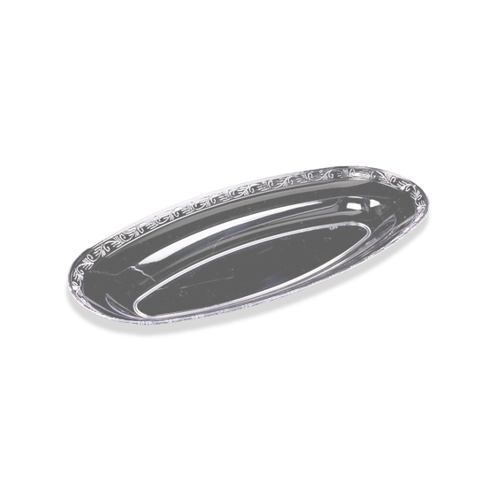 מגש קריסטל אובלי 53 ס'מ