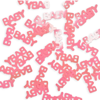 קונפטי BABY לפיזור- ורוד