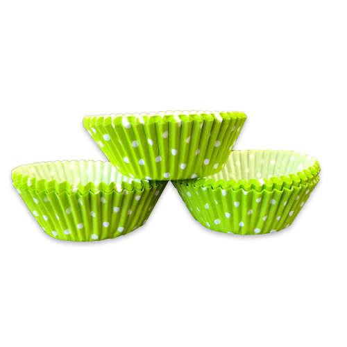 מנג'ט לעוגיות מס' 3  - ירוק נקודות