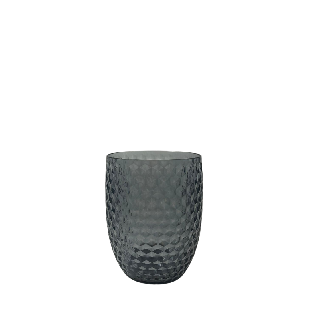 כוס אקרילי יהלום - אפור