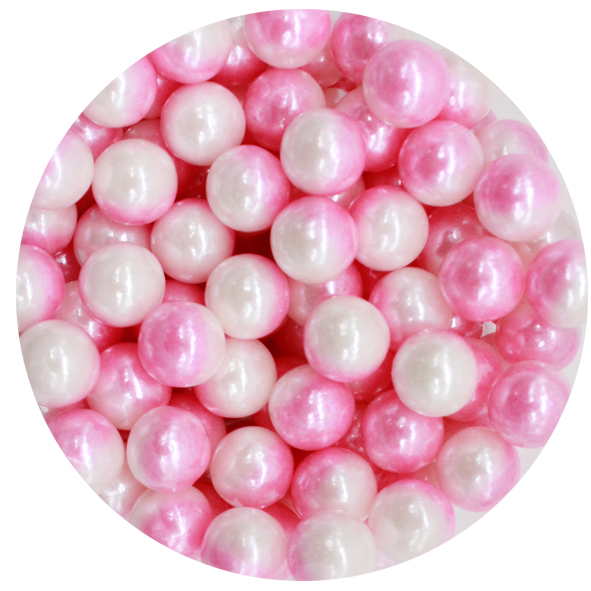 סוכריות פנינה 80 ג' - ורוד לבן