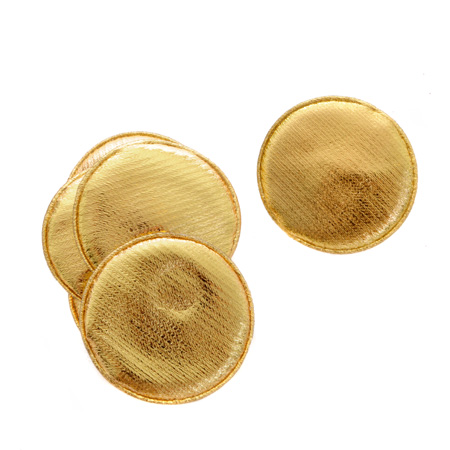 כרית חינה עם ספוגית דבק - זהב