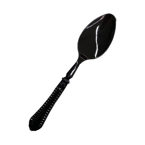 כף הגשה פלסטיק ורסאי 2 יח' - שחור