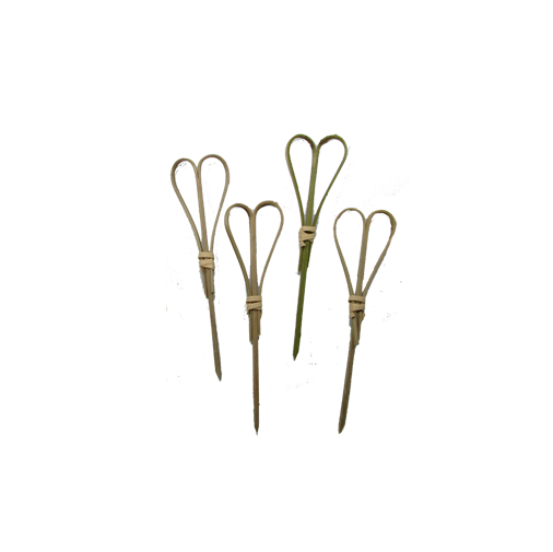 קיסמי לב מעץ 25 יח'