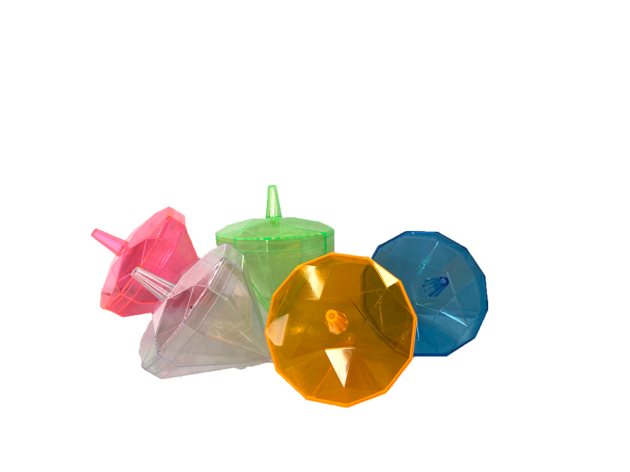 סביבון פלסטיק למילוי קטן - צבע משתנה