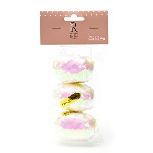 סרט לעטיפה 3 יח' - לבן אולטרה