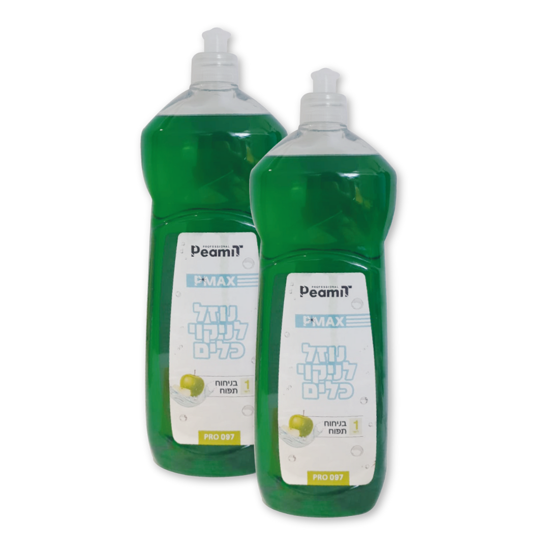 נוזל כלים 1 ליטר - תפוח