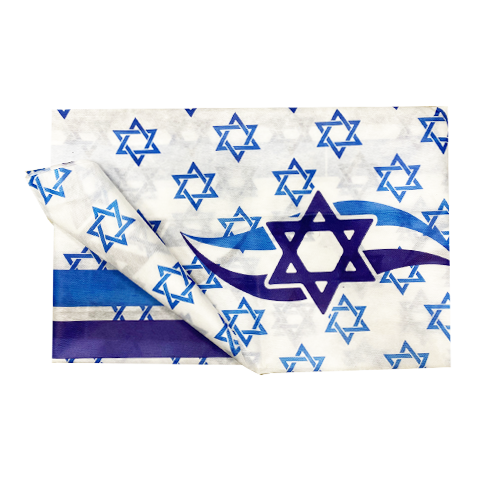 מפת שולחן אלבד 110/180 ס"מ ליום העצמאות - מגן דוד