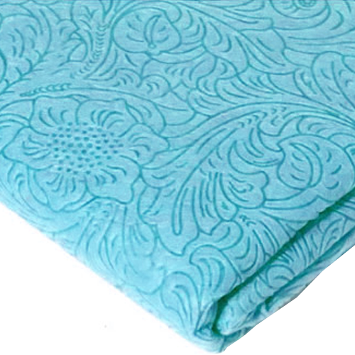 גליל מפה מוטבע 1.4X16 מ' - תכלת